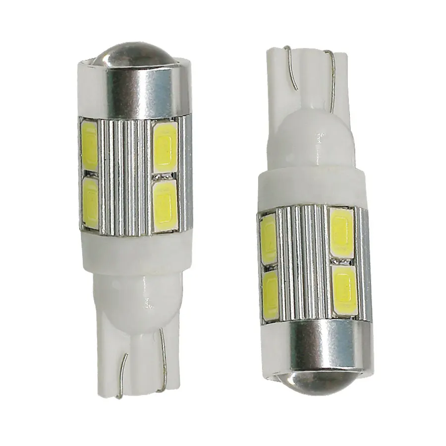 1 шт. светодиодный автомобильная светодиодная лампа T10 194 W5W 10 SMD 5730|signal lamp|light brakebrake