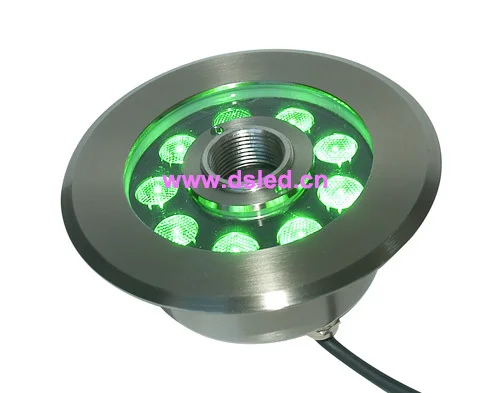 potência w LED RGB piscina luz, RGB