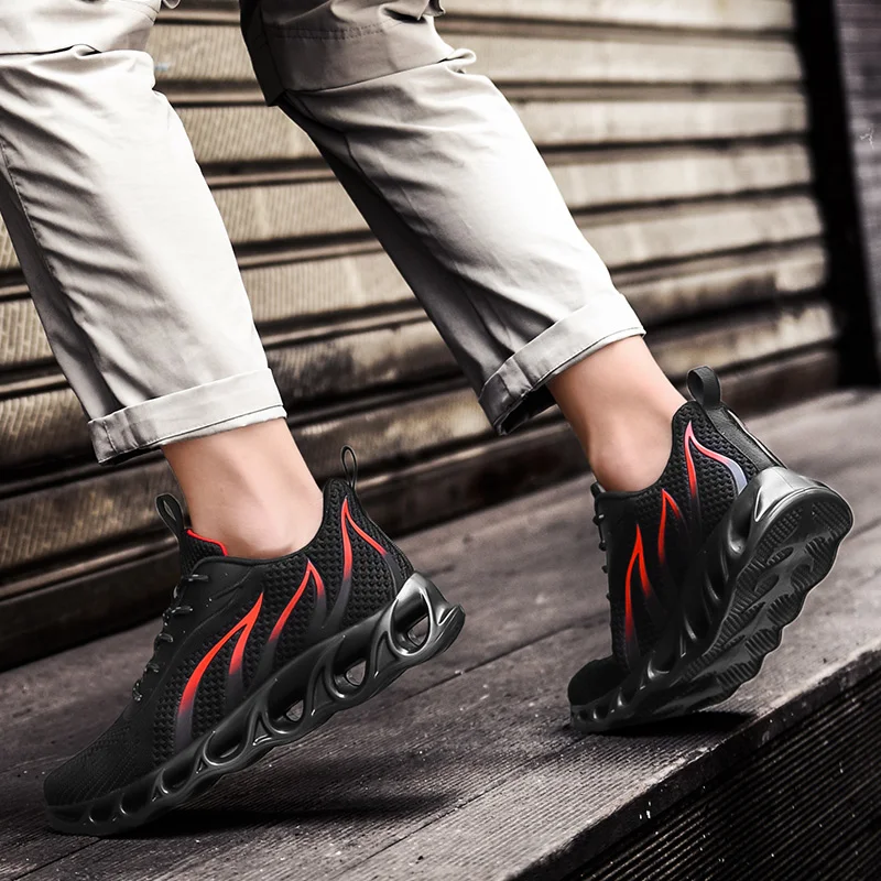Новая спортивная обувь для мужчин дышащая zapatillas hombre уличные спортивные кроссовки легкая обувь для ходьбы беговые кроссовки мужские