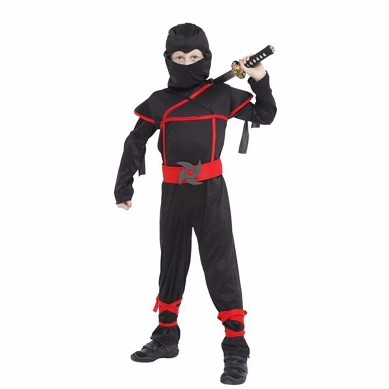children super handsome boy kids black ninja warrior costumes halloween christmas party game performance clothing gift - Halloween Kid Games Online children super handsome boy kids black ninja warrior costumes halloween christmas party game performance clothing gift - Halloween Kid Games Online