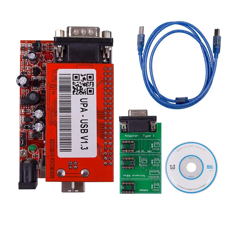 Хит 2018 Лучший USB Prog UPArammer с полным адаптером upa usb программатор v1.3 Авто Ecu