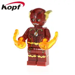 XH831 Super Heroes Дэдшот Пингвин Heat Wave Vibe Темный лучник одной продажи флэш-Кирпичи Строительные блоки игрушки подарок для дети