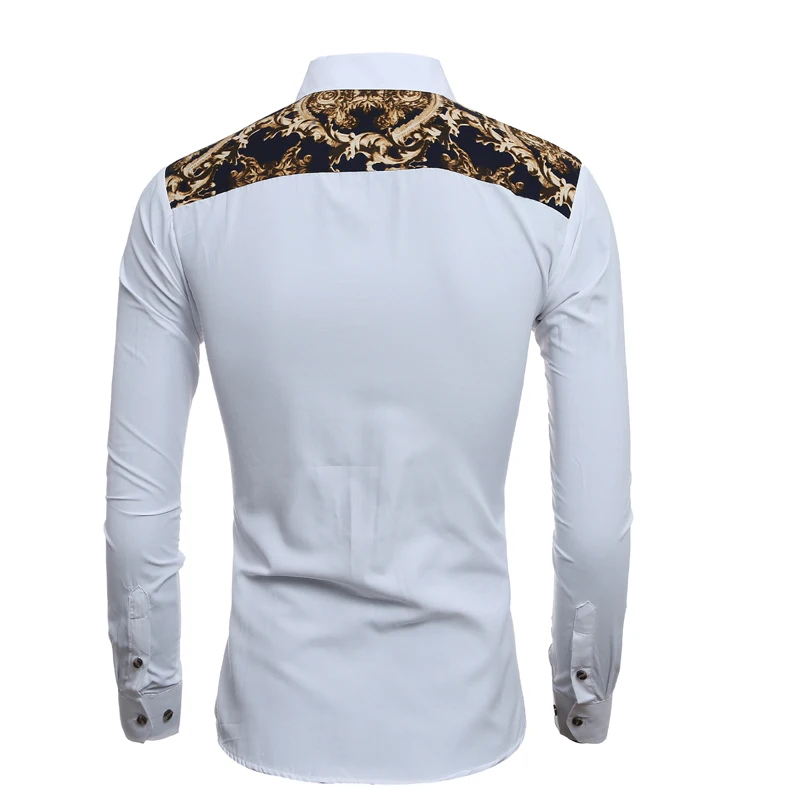 الرجال قميص 2019 الربيع الصيف جديد 3D طباعة خليط زهرة قميص أزياء الاتجاه العلامة التجارية الملابس ضئيلة المجتمع الشارع قميص الرجال