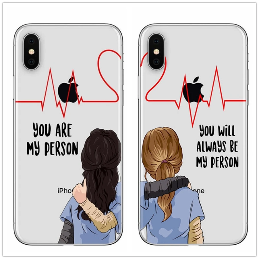 

Greys Anatomy You're My Person Phone Case Coque For apple iPhone 6 7 8 6s Plus SE 5S 5 X 10 XS MAX XR Soft Silicone Cover Fundas