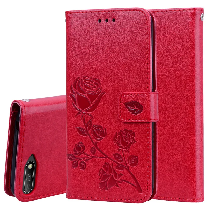 

Luxury Leather Case For Huawei Y6 2018 Y6 Prime ATU-L21 ATU-L31 Case For HUAWEI Y6 2017 2018 Silicone Flip Wallet Cover Funda