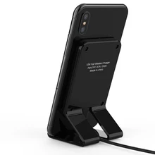 10 Вт 7,5 Вт Qi быстрая Беспроводная зарядная подставка Qc3.0 для IPhone X Xr Max Iphone8 samsung S9/Galaxy S8/Galaxy S7