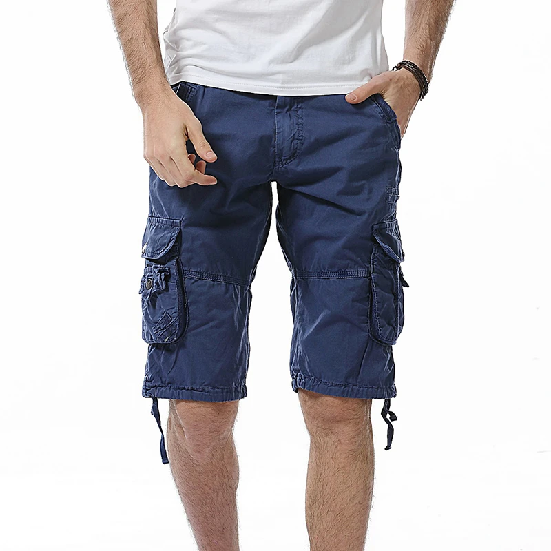 

Military Cargo Shorts Men 2019 Summer Camouflage Pure Cotton Brand Clothing Comfortable Men Tactical Camo Cargo Shorts Plus Size