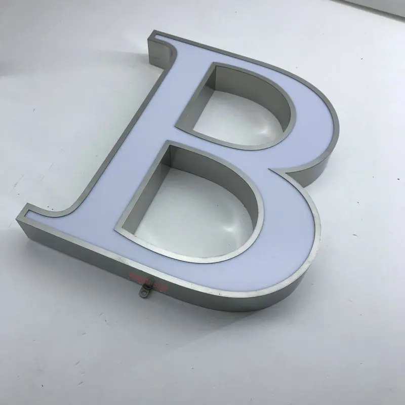 Sinais de Negócios Água ao ar Luzes para a para a Tabuleta Logotipo Personalizado à Prova d' Livre 3d Levou Carta Canal Led Tabuleta 6 Cheap Módulos de LED