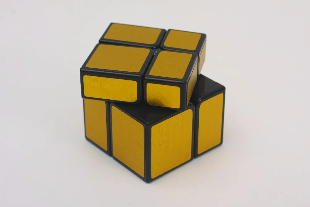 Абсолютно зеркальный блок HelloCube 2x2 куб матовый магический куб головоломка 2x2 скоростной куб с литым покрытием развивающая детская игрушка Прямая поставка