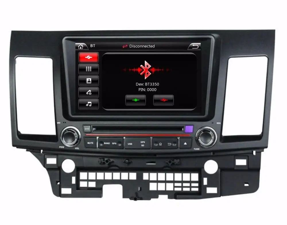 Автомобильный DVD плеер 8 &quotс GPS(opt) BT/TV аудио радио стерео Мультимедиа для Mitsubishi LANCER