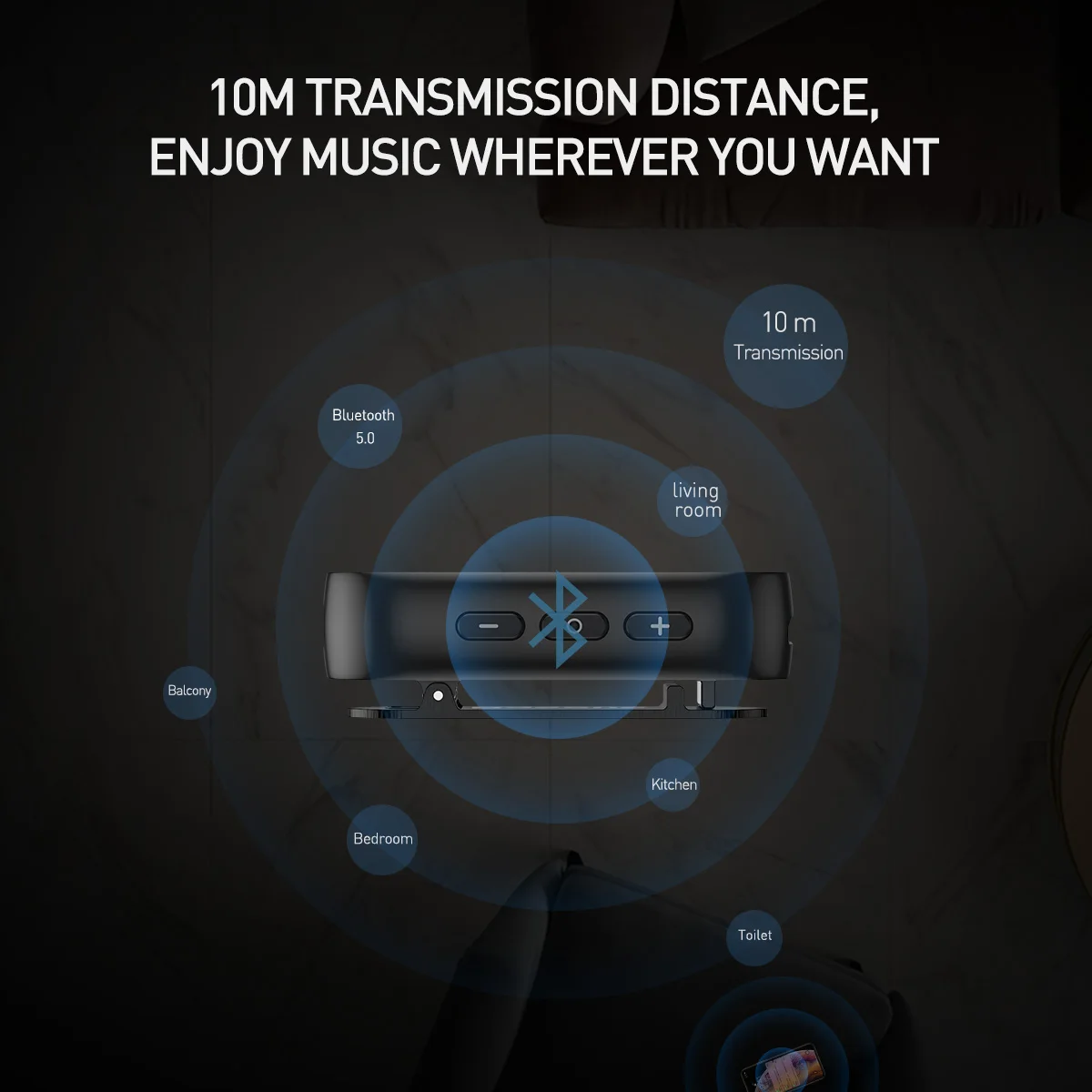 Baseus Bluetooth 5 0 Receiver For 3 5mm Jack Earphone Headphone Wireless Adapter 3 5 Jack Bluetooth Aux Audio Music Transmitter