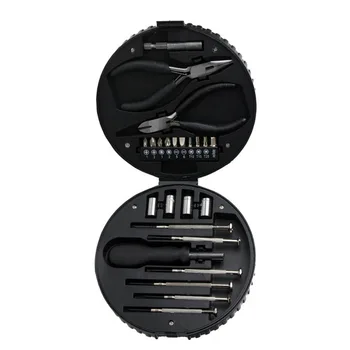 

New Arrival 24pcs/set Car Repair Tool Kits Auto Tire Tyre Hardware Toolbox Set Household Toolbox Auto Repair Accessories Hot