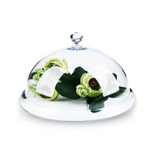 Высокопрозрачный акриловый Еда Крышка Свежий Еда крышка снэк-Дисплей крышка Еда купола Крышка для торта Кухня Приспособления