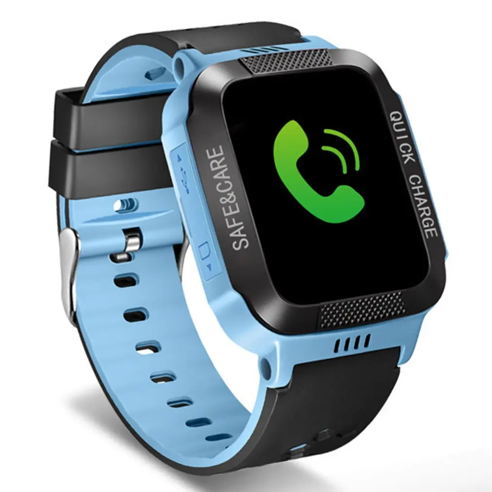  Y21S Smart Bracelet with Camera Flashlight Touch Screen Smart Watch SOS Phone Call GPRS Tracker SIM - 33011190016