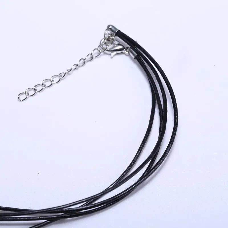 Baroque Necklace 9-16 mm Leather Cord Individual Character is tie-in, Recreational Style