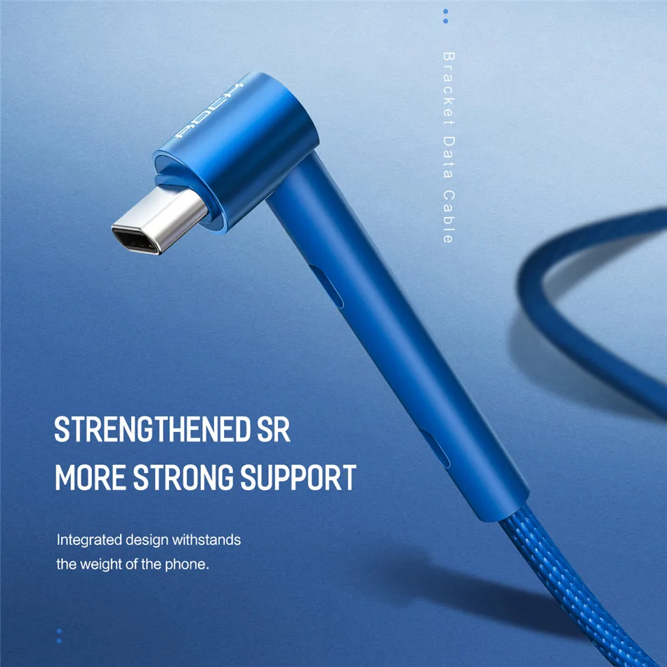 Rock usb type-C кабель держатель шнур для samsung Galaxy S9 8 Note 9 8 USB C 3,1 металлический нейлоновый шнур для быстрой зарядки и синхронизации данных для Xiaomi