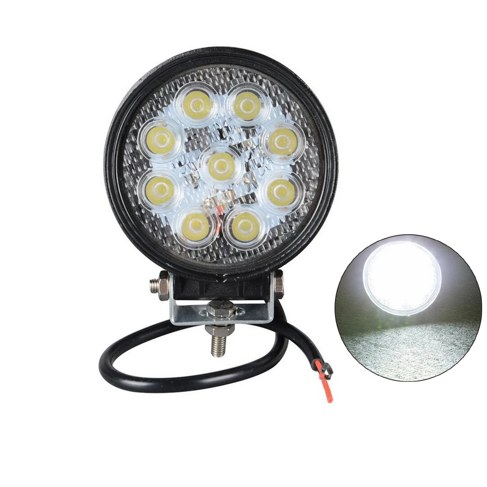 Car work light 2PCS 4 inch Driving Light led 12v 24v 27w led working