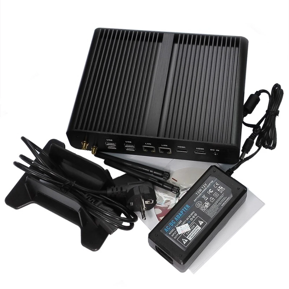 Eglobal Mini pc i7 5500U I7 4500U Barebone HTPC Intel Nuc мини игровой компьютер Broadwell Graphics HD5500 300M Wifi 2HDMI