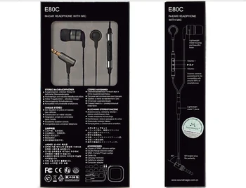 

New SoundMAGIC E80C Reference Series Flagship Noise Isolating In-Ear Earphone Comply Ear tips Microphone Remote All Smartphones