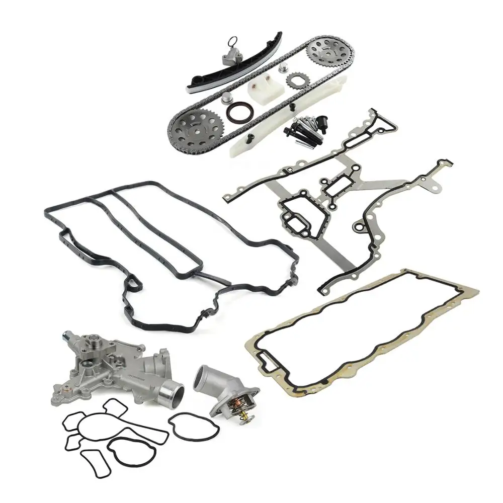 AP02 цепь ГРМ + прокладки термостат комплект водяного насоса для Vauxhall / Opel Agila A Corsa C D