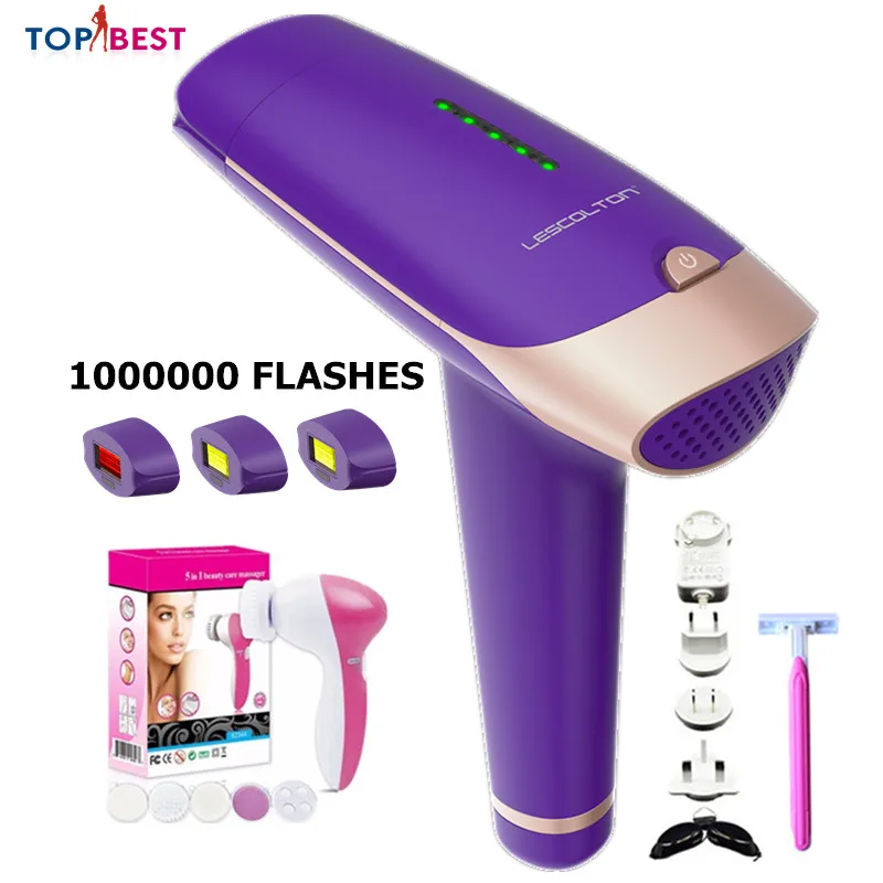 

Free Shipping IPL Laser Epilator Hair Removal Laser Epilator Depilador for Face Body Armpit Bikini Leg Underarm