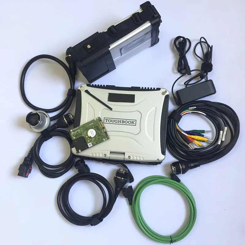 #Special Offers High Quality MB Star C5 SD Connect Diagnostic Tool Support 21 Languages SD Compact C5 Software v2019.12 500gb HDD CF19 Laptop 4g
