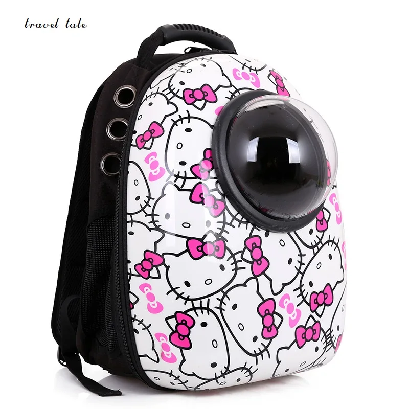 

travel tale fashion cat and dog capsule pet cartoon bag Hand-held portable package/backpack
