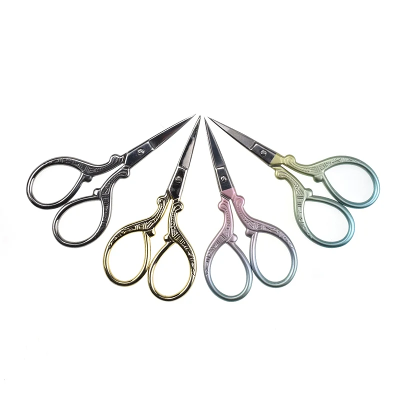 4 Colors Tailor Small Scissors Cross Stitch Embroidery Sewing Tools Women Handcraft DIY Tool Tailor Scissor Sewing Accessories
