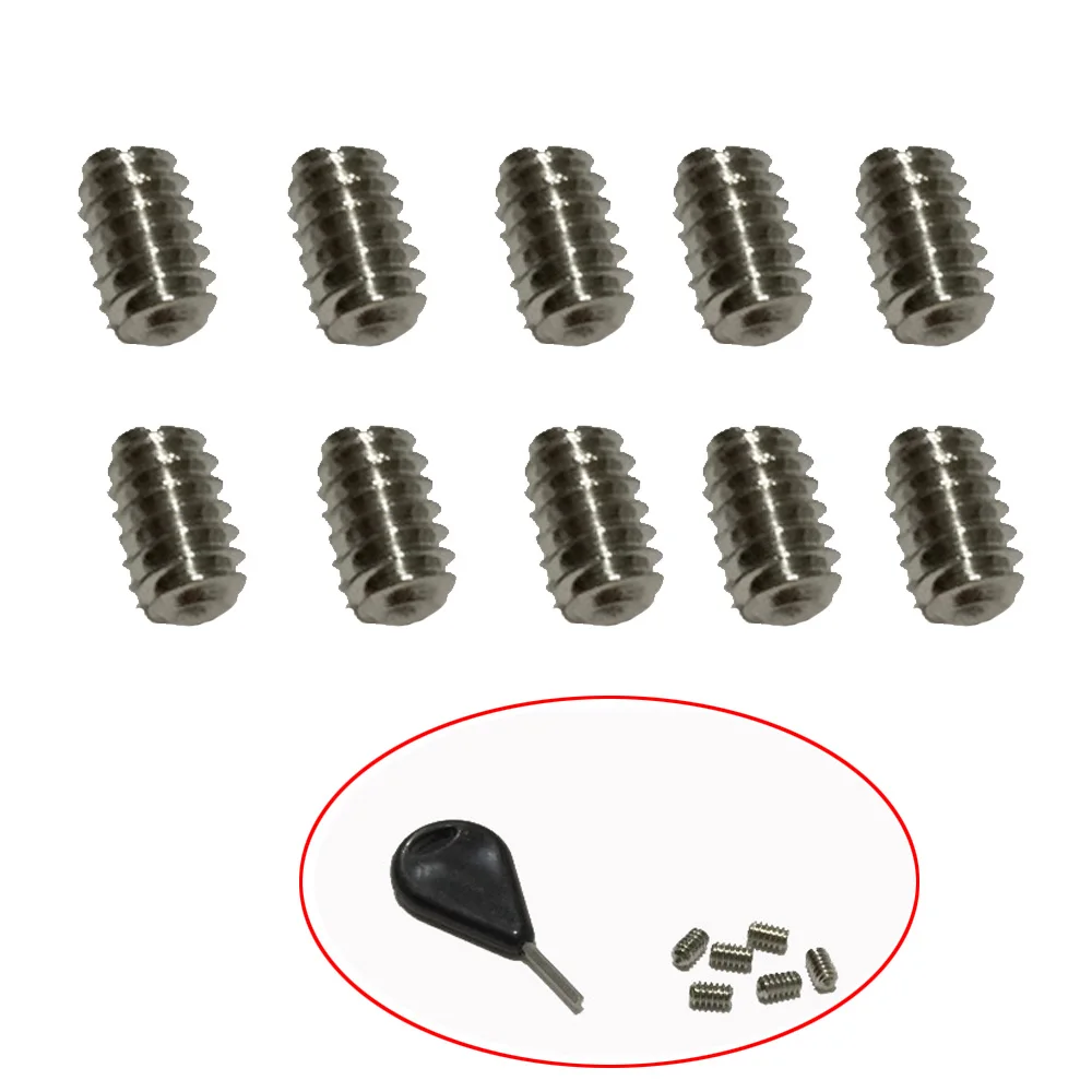 10PC FIN Grub Screws Surfboard Fin Plug Screws Surf Board Wakeboard Longboard Board FIN Grub Screws Fins Parts Accessories 100 pcs lot silver stainless steel surfboard fin screws stripped surf board fins longboard plug replacements length 9mm 12mm