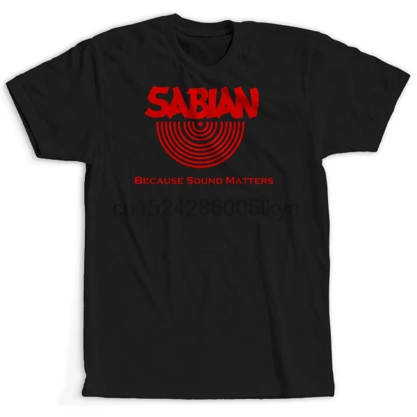 SABIAN Canadian Cymbal Manufacturer New T Shirtin TShirts from Men's