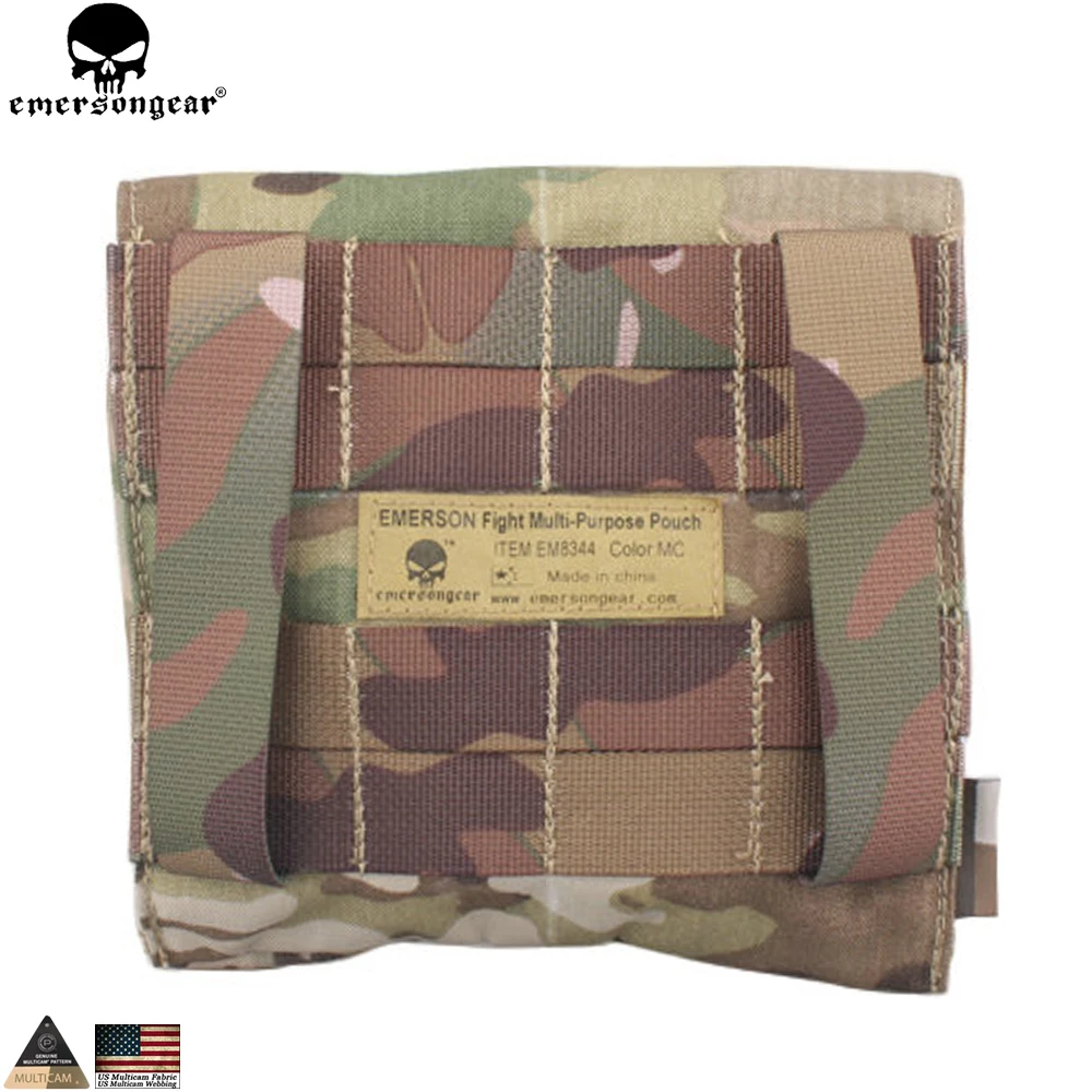 EMERSONGEAR Paintball Multi-Purpose Pouch Tactical Civilian Molle Emerson Pouch Combat Gear Multicam Coyote Brown EM8344