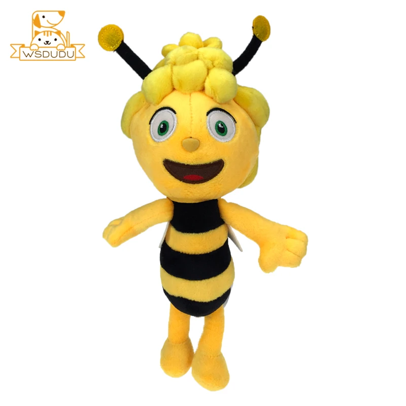Kawaii Bee Girls Plush Stuffed Toys Cartoon Animals Honeybee Cute Dolls Soft Figure For Children Kids Beautiful Gifts Adorable