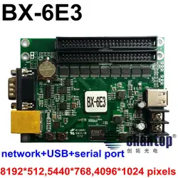 Bx-6e3 сети и RS232 и USB Порты и разъёмы 8192*512 пикселей sup Порты и разъёмы подключение по технологии Ethernet single/dual/полный светодиодный экран