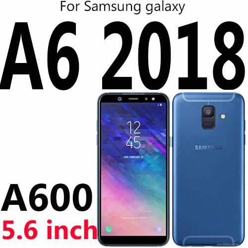 Роскошный кожаный чехол для телефона с откидной крышкой для samsung Galaxy A50 A40 A30 A10 A6S A8S A8 A7 A6 A5 плюс подставка для картs чехол - Цвет: For Samsung A6 2018