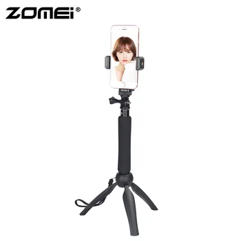 

Zomei 3 in 1 Wireless Bluetooth Selfie Stick Mini Tripod Extendable Monopod Universal For iPhone X 8 7 6s For Samsung For Xiaomi