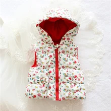 Sodawn Hot Sale Girls’ flowers Cotton Cute Waistcoat Kids Vest Children Free Shipping autumn lace