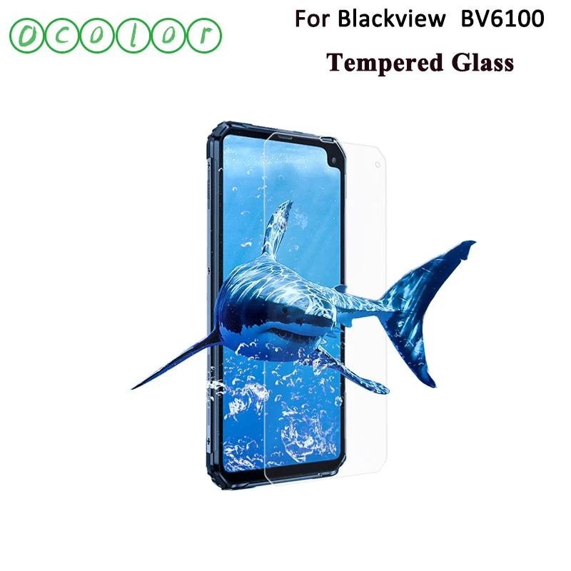 

ocolor For Blackview BV6100 Tempered Glass Screen Protector 6.88'' Steel Film Replacement For Blackview BV6100 Phone Accessories