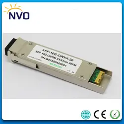 CWDM-XFP-LR 10 Гбит/с уплотнителя канала связи с грубым спектральным уплотнением, многоканальной связью 20 km оптический приемопередатчик, двойной