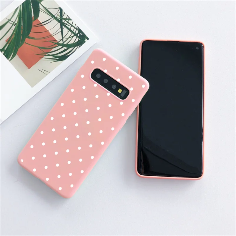 Пунктирной линии Coque для samsung Galaxy M10 M20 M30 M40 A10 A20 A20E A30 A40 A50 A60 A70 S7 край S8 S9 S10 плюс S10E Note 9 10 ТПУ чехол