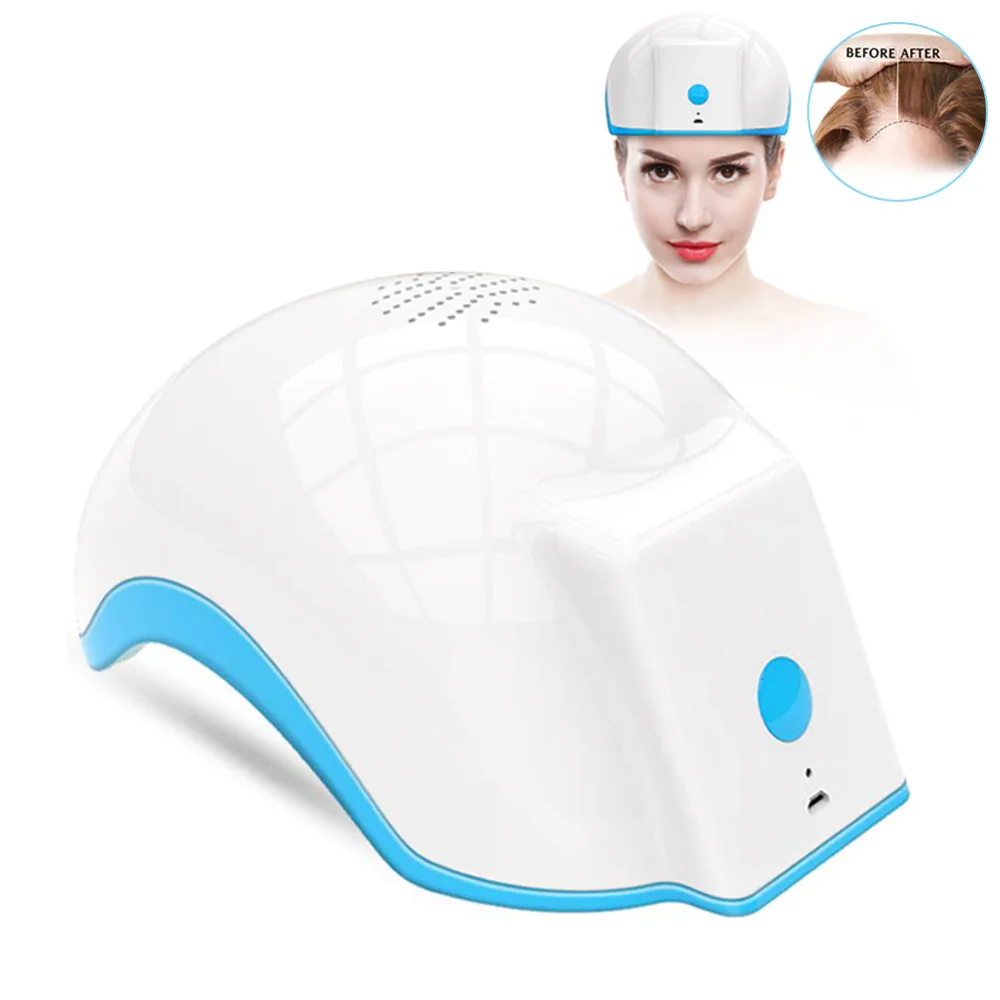 Laser Therapy Hair Growth Helmet Anti Hair Loss Device Treatment Anti Hair Loss Promote Hair Regrowth Cap Massage Equipment
