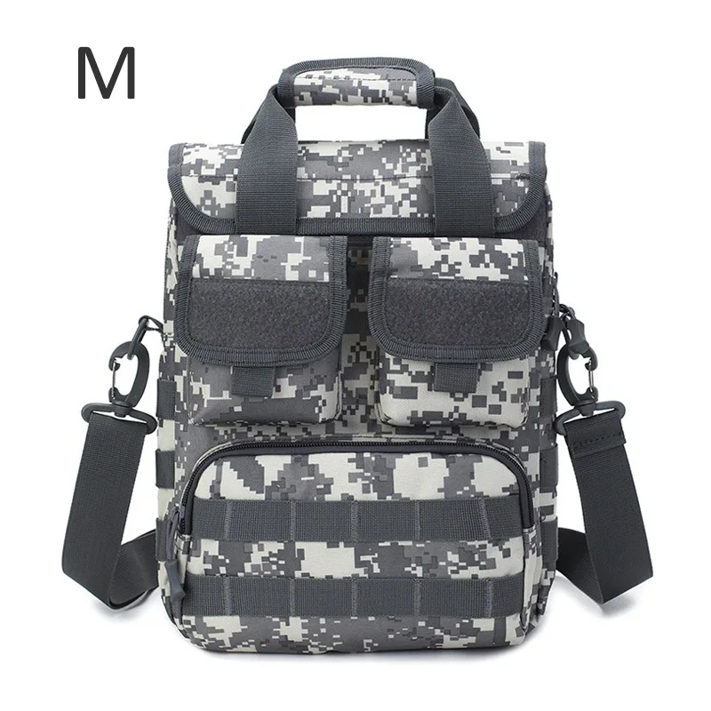 Мужская Военная тактическая сумка, сумки через плечо, водонепроницаемые мужские камуфляжные сумки с одним ремнем, сумки для улицы XA746WA - Цвет: M ACU Digital