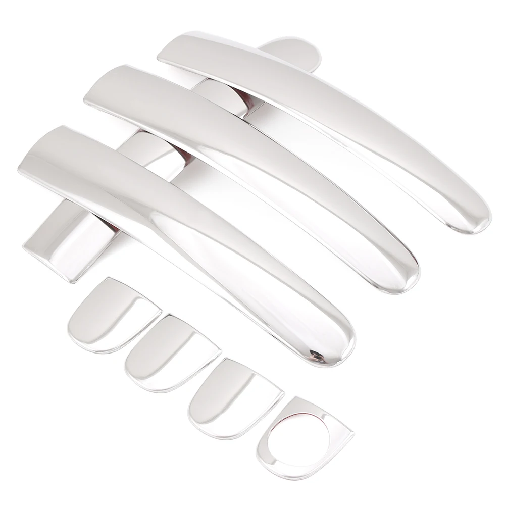 

8pcs stainless steel For VW Tiguan Golf 4 Jetta Mk4 Bora Polo Lupo Skoda Octavia Superb TT A2 door handle cover trim 2008+
