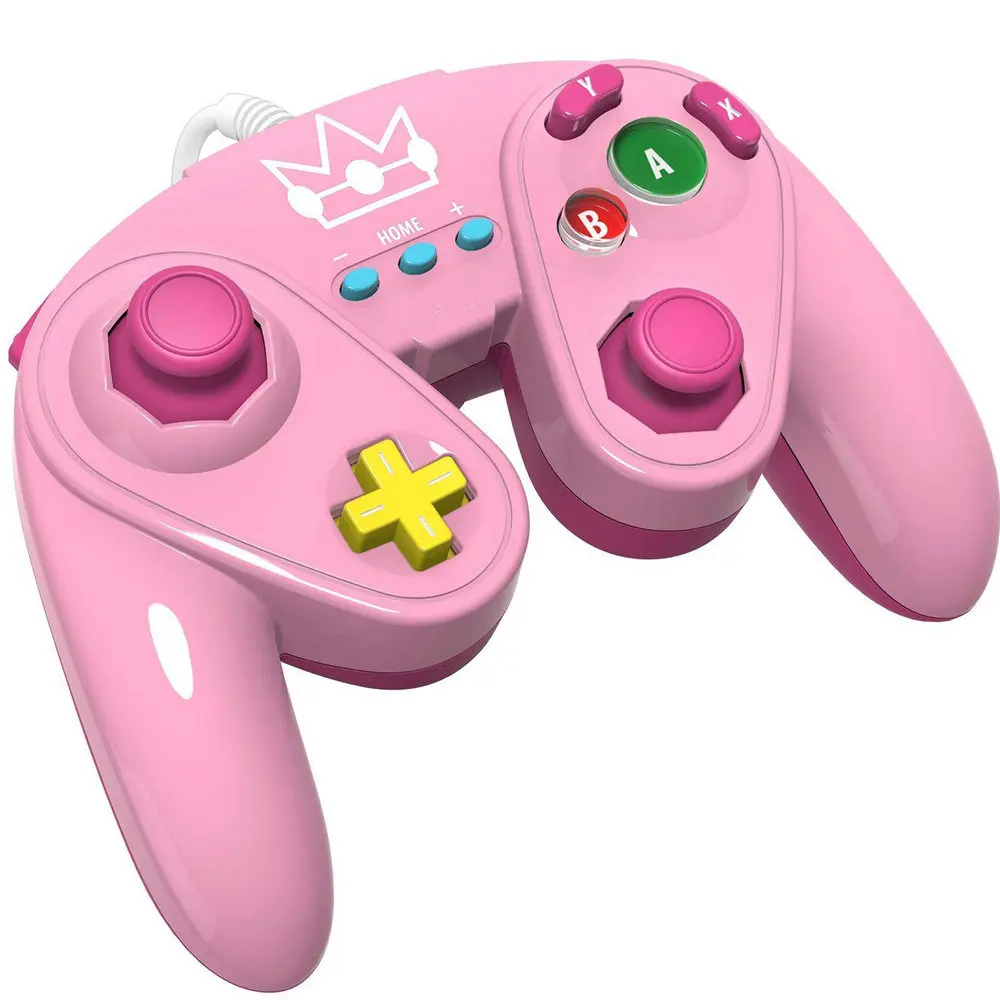 Проводной контроллер для wii геймпад для wii U Fight Pad джойстик Joypad - Цвет: Pink K