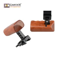camvate dslr עץ ידית CAMVATE DSLR עץ עץ ידית האחיזה (Left & Right) C1660 אביזרים הצילום במצלמה (4)