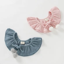 Meninas do bebê Babadores Para Bebês Algodão Orgânico babador baberos acessórios bebes Recém-nascidos do bebê roupa de bebe baby stuff hydrofiele doeken bebê