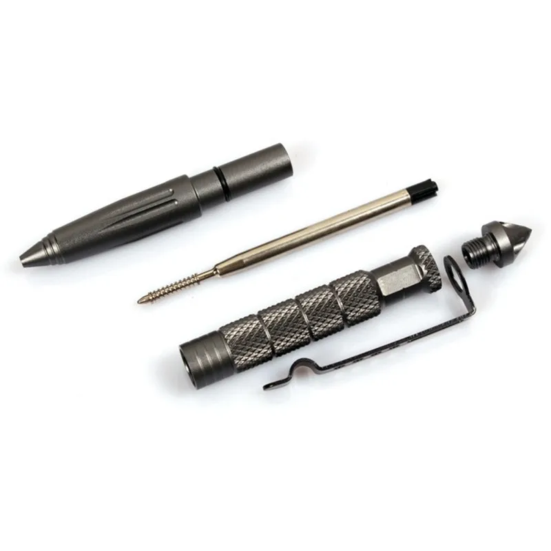 Новая удобная и простая в переноске черная тактическая ручка стекло Выключатель самообороны аварийный инструмент выживания
