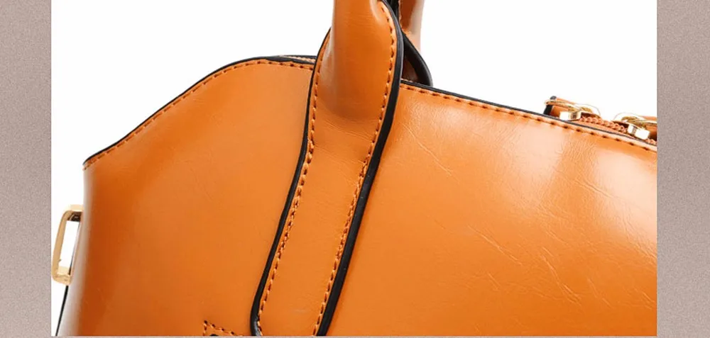 4 Pcs Handbag+Messenger Bag+Purse+Wallet Women Luxury ShoulderBags High Quality PU Leather Top-handle Crossboday Bags Set TTOS (2)