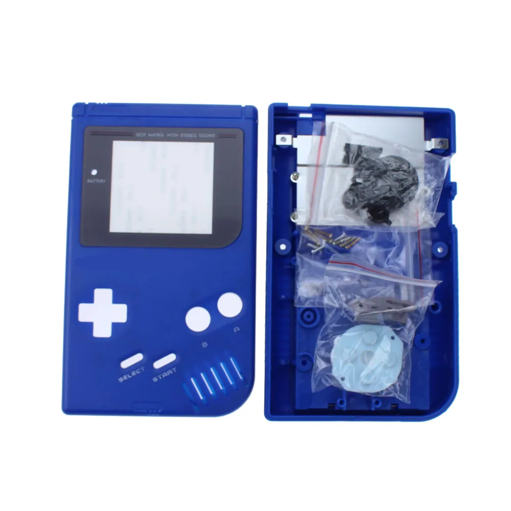 1set 14 colors available Game Replacement Case Plastic Shell Cover for Nintendo GB for Gameboy Classic Console Case full housing