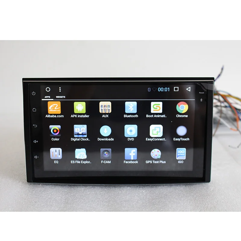 Sale Aoluoya RAM 2GB Android 7.1 CAR DVD GPS Player For KIA Sportage 2004-2009 sorento 2002-2009 carens 2006-2010 carnival 2006-2011 2