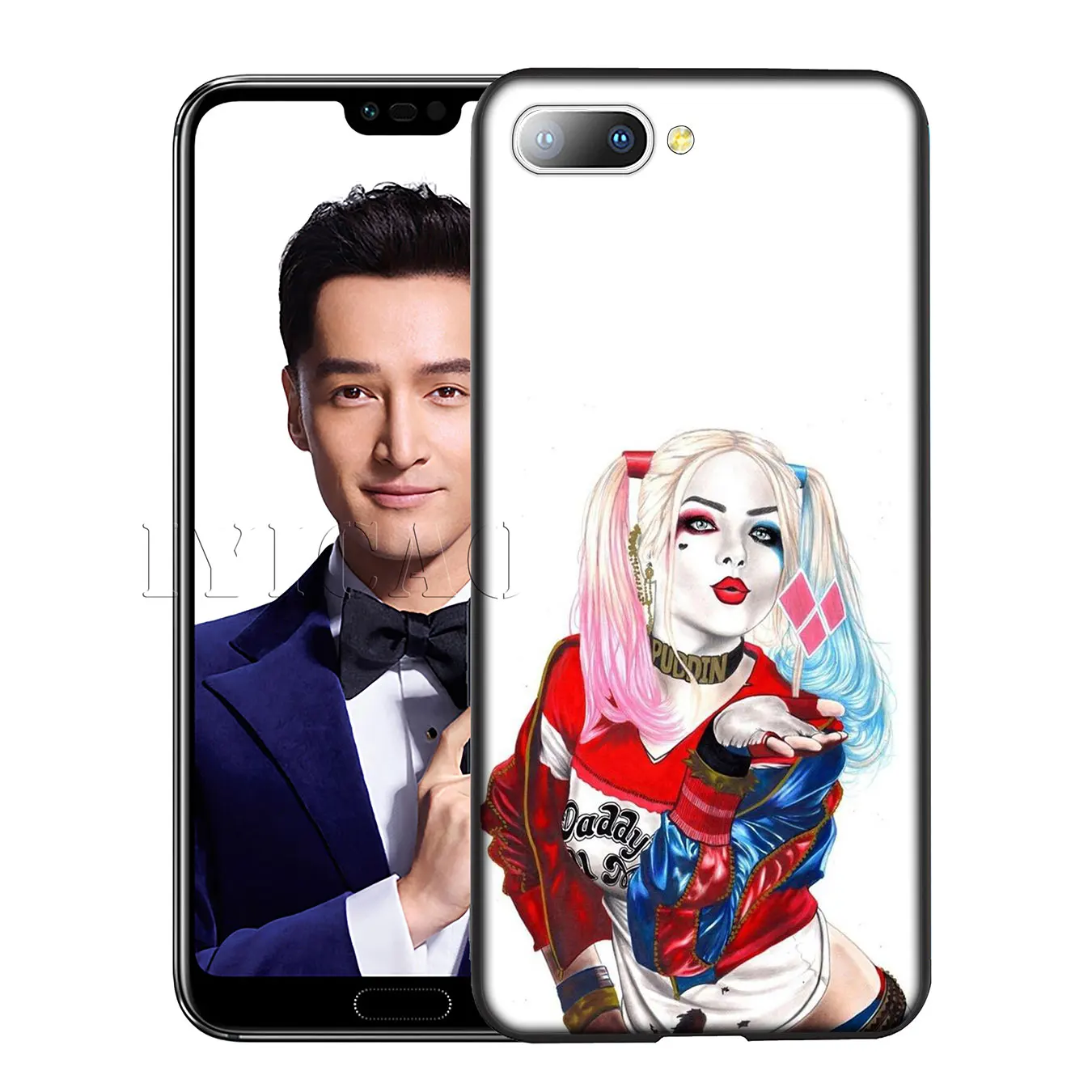 IYICAO отряд самоубийц любовь силиконовый мягкий чехол для Huawei Y7 Y6 Prime Y9 2018 Honor 8C 8X 8 9 10